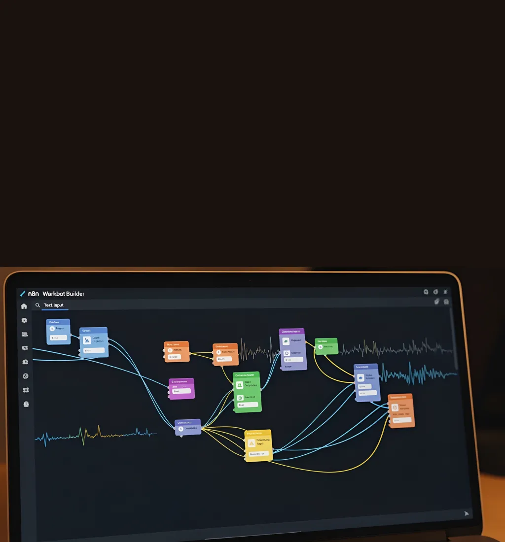 AI workflow automation dashboard showcasing production-ready AI pipelines, intelligent process automation, data orchestration, and enterprise-grade system integration.