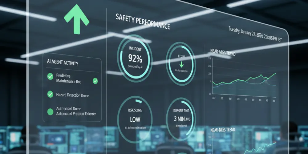AI agents for workplace safety performance metrics