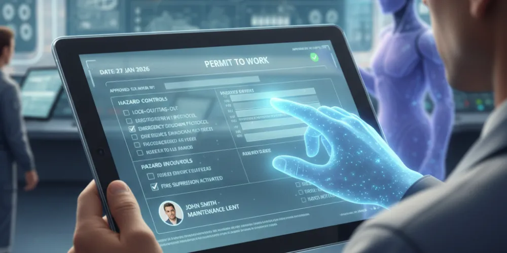 AI agents for workplace safety drafting permits