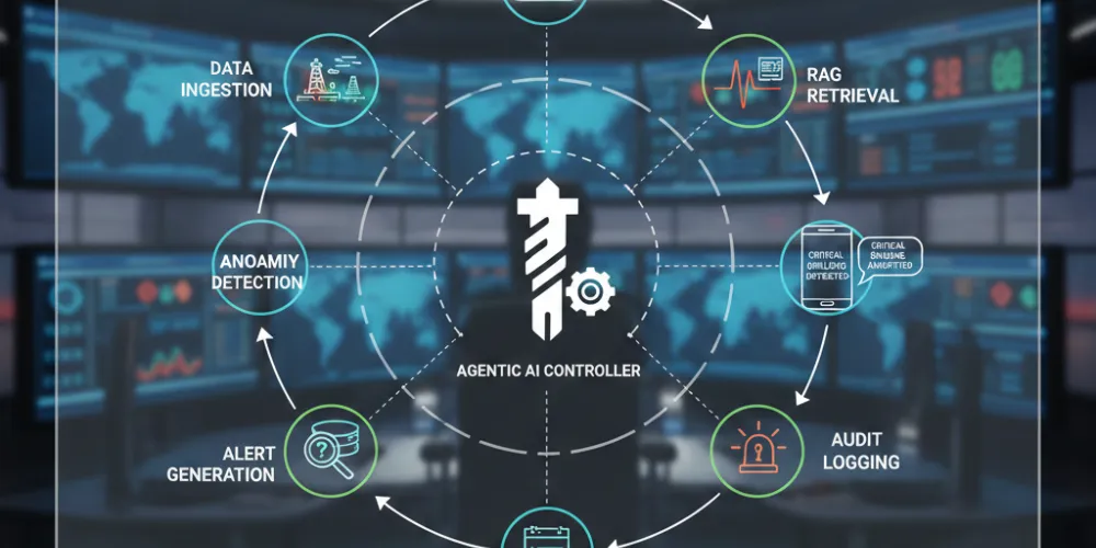 Agentic AI architecture for Drilling NPT prevention agent